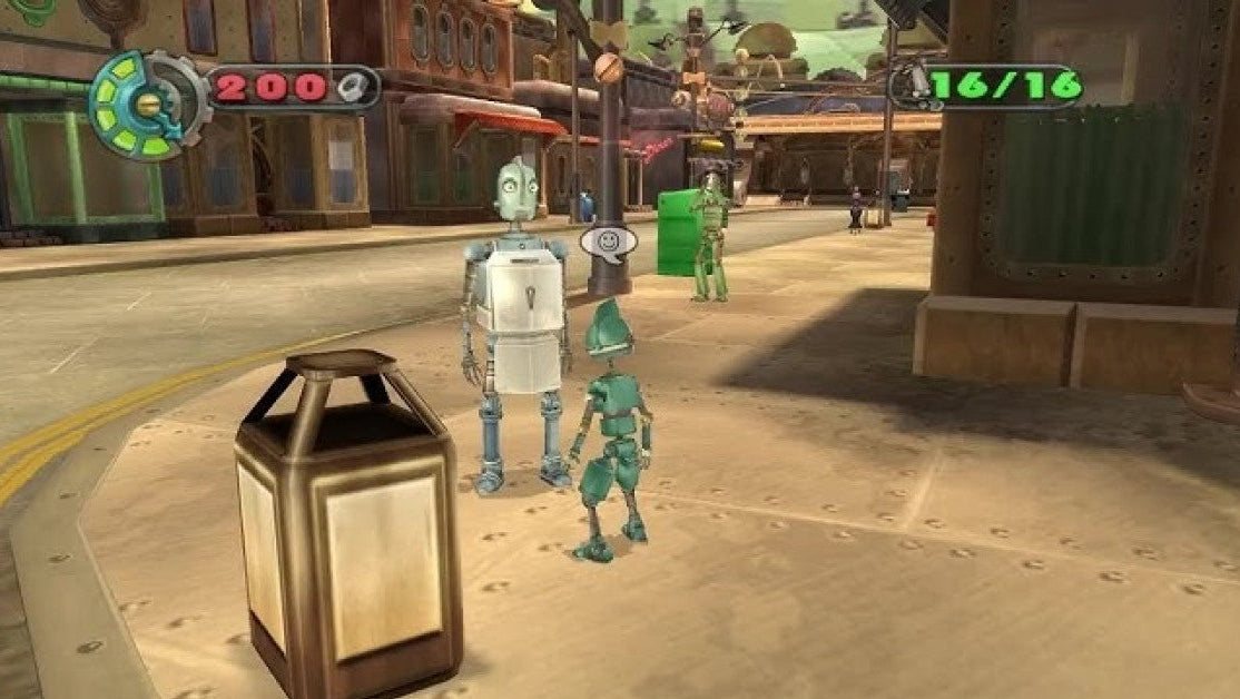 Zathura PS2 Sony PlayStation 2 action adventure game movie tie in space adventure board game themed gameplay sci fi exploration puzzles combat kids family game High Voltage Software retro gaming PlayStation 2 software video game title gameplay