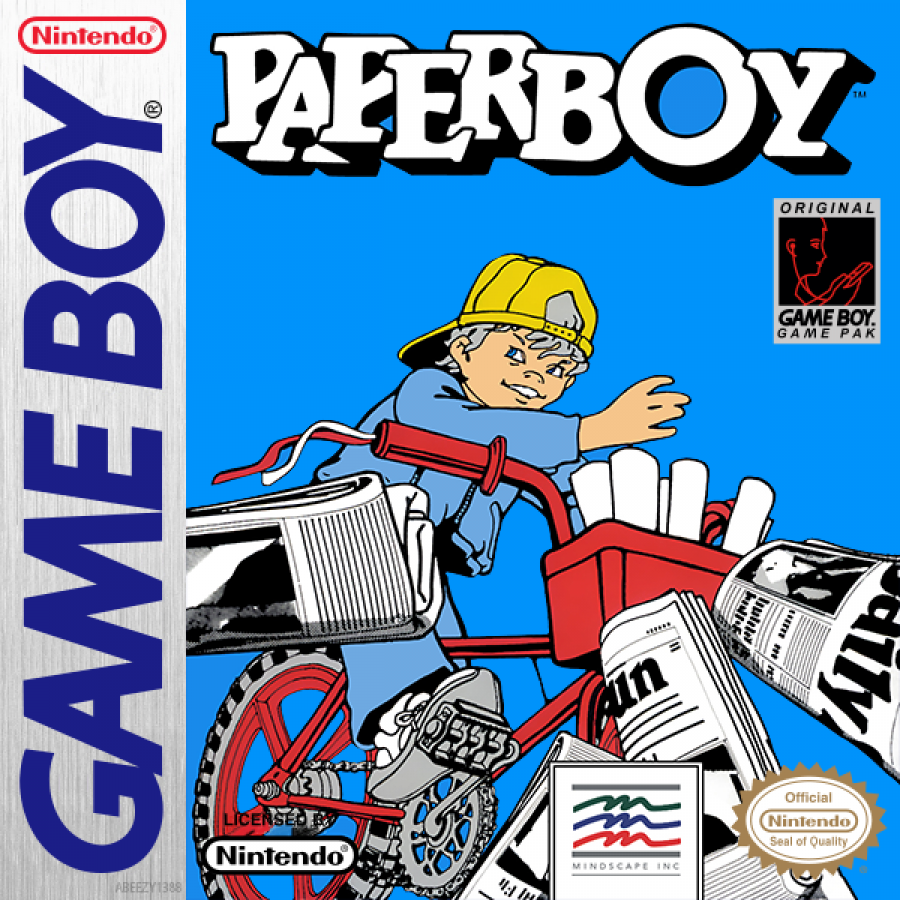 Paperboy Gbc Map Buy Game Boy Games – Original Nintendo Cartridges, Cleaned & Verified ...