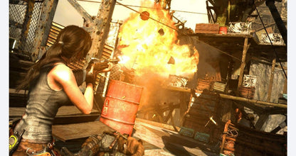 Tomb Raider [Definitive Edition] – Xbox One (XONE) gameplay for action-adventure video game