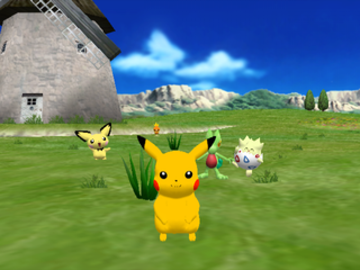 Pokemon Channel gameplay for Nintendo GameCube (GC) video game