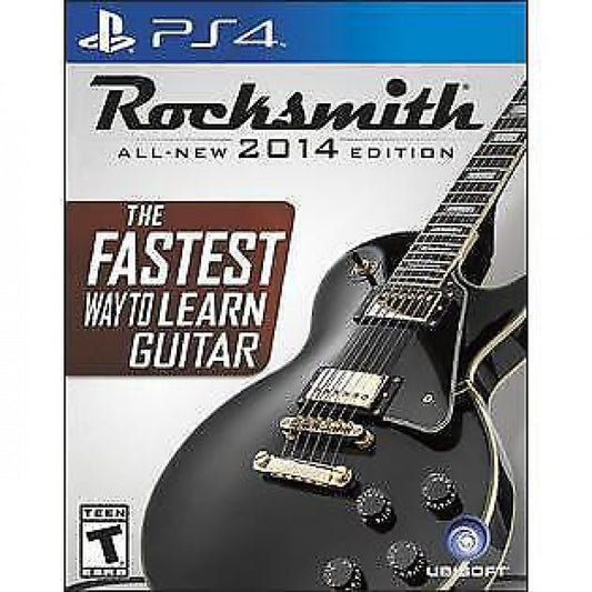 Rocksmith 2014 Edition cover art for PlayStation 4 (PS4) video game