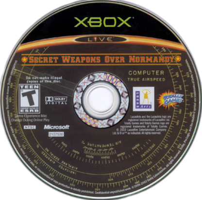 Secret Weapons Over Normandy gameplay for Xbox (XBOX) video game