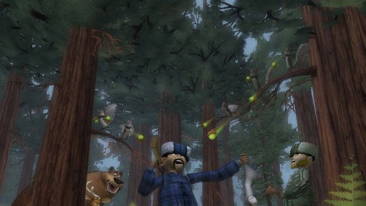 Open Season – PlayStation 2 (PS2) video game gameplay, action-adventure platformer game.