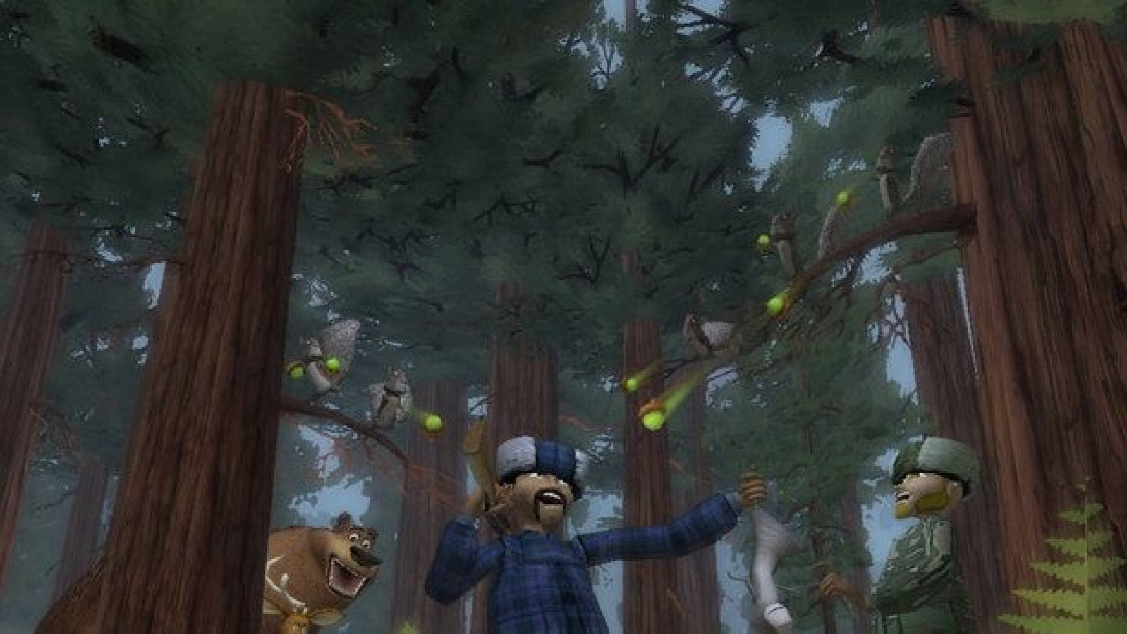 Open Season – PlayStation 2 (PS2) video game gameplay, action-adventure platformer game.