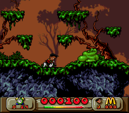 Mick and Mack as the Global Gladiators Sega Genesis retro video game action platformer gameplay (1992)