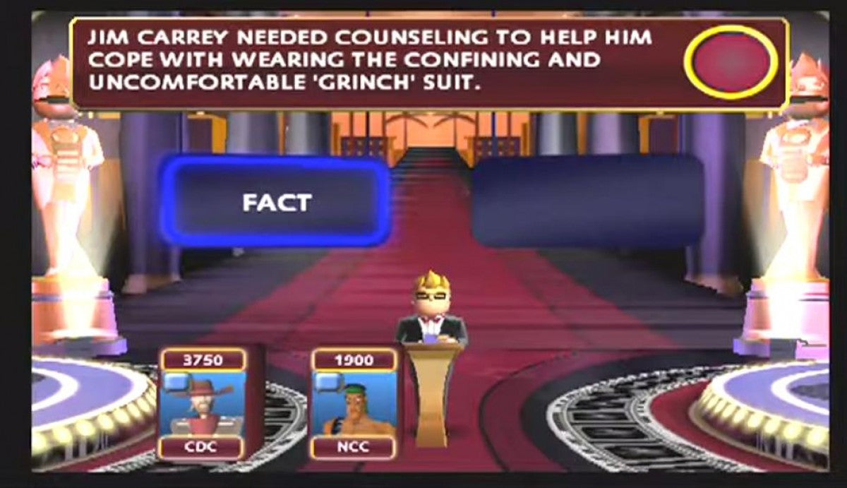 Buzz! Hollywood Quiz for PlayStation 2 with movie and celebrity trivia quiz gameplay gameplay