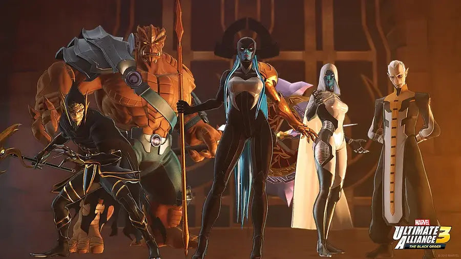 Marvel Ultimate Alliance 3 The Black Order gameplay image for Nintendo Switch action RPG video game