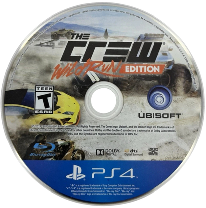 The Crew 2 – PlayStation 4 (PS4) video game disc, open-world racing