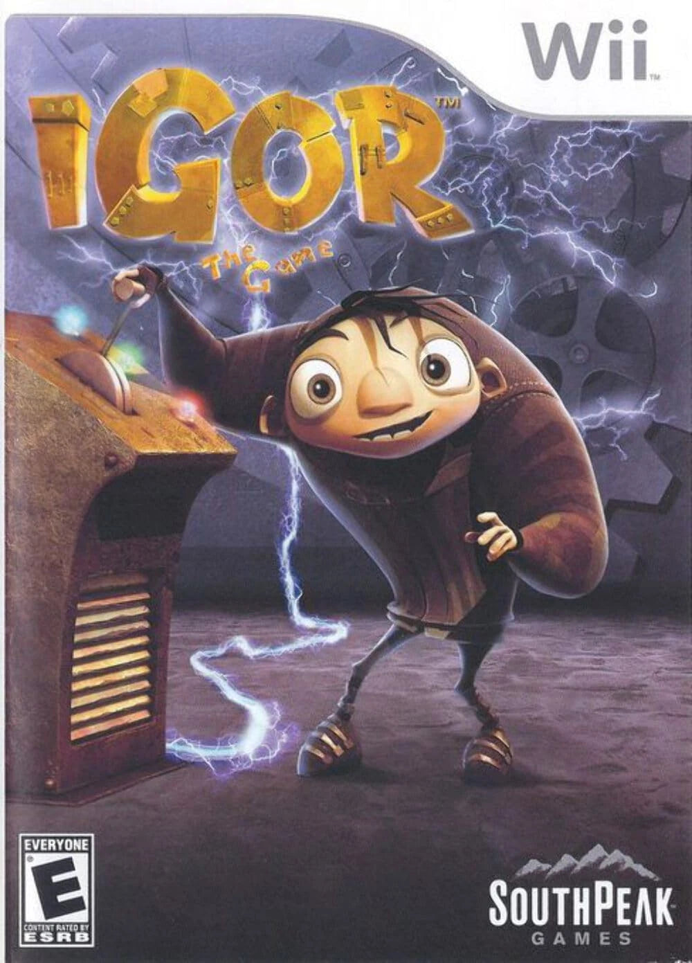Igor The Game – Nintendo Wii (Wii) action-adventure platformer video game cover art