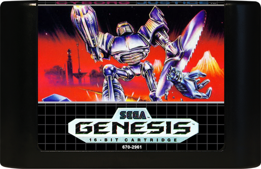 Cyborg Justice cartridge for Sega Genesis (GEN) video game