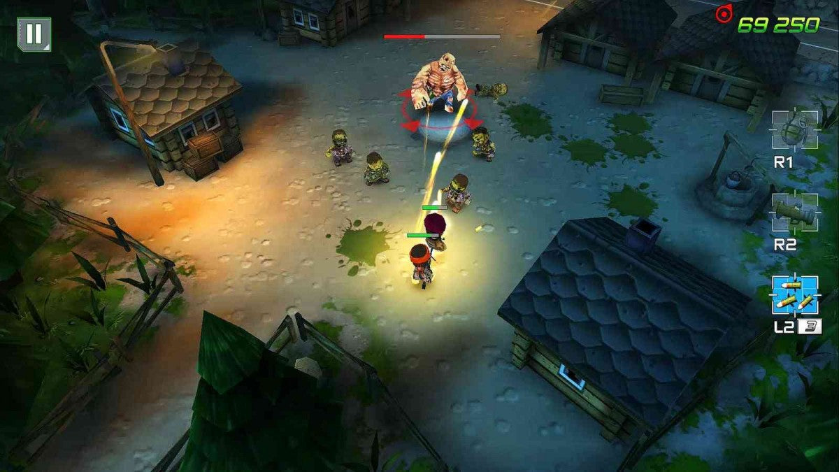 Tiny Troopers Joint Ops PlayStation 4 PS4 for action strategy video game fans featuring top down military combat fast paced missions tactical shooting explosive weapons enemy battles challenging objectives arcade style gameplay and collectible gaming appeal gameplay
