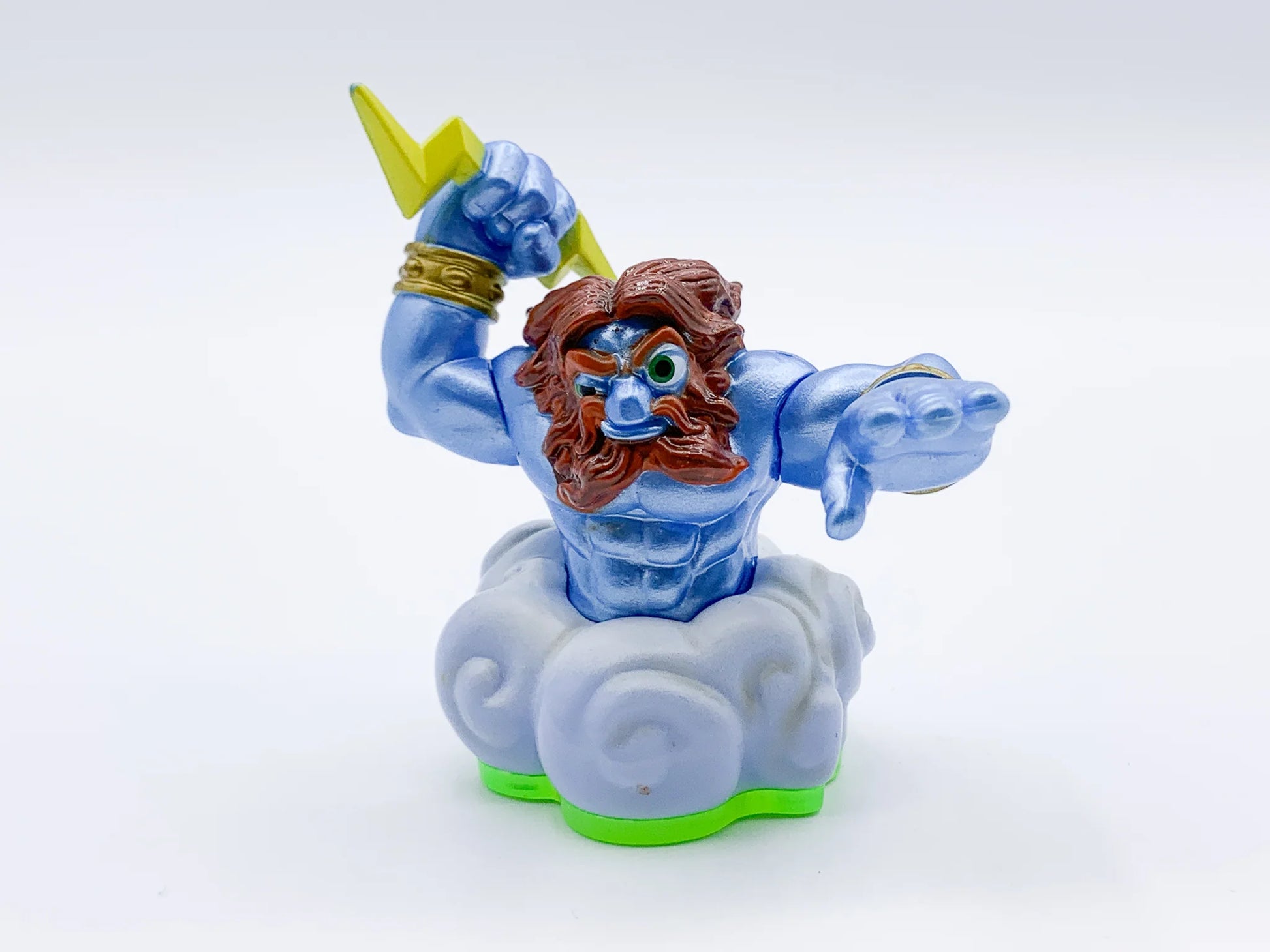 Lightning Rod Skylanders Giants figure inspired design featuring collectible storm warrior character aesthetic air elemental hero lightning powers winged fantasy champion design thunderous attacks colorful action adventure gaming collectible presentation
