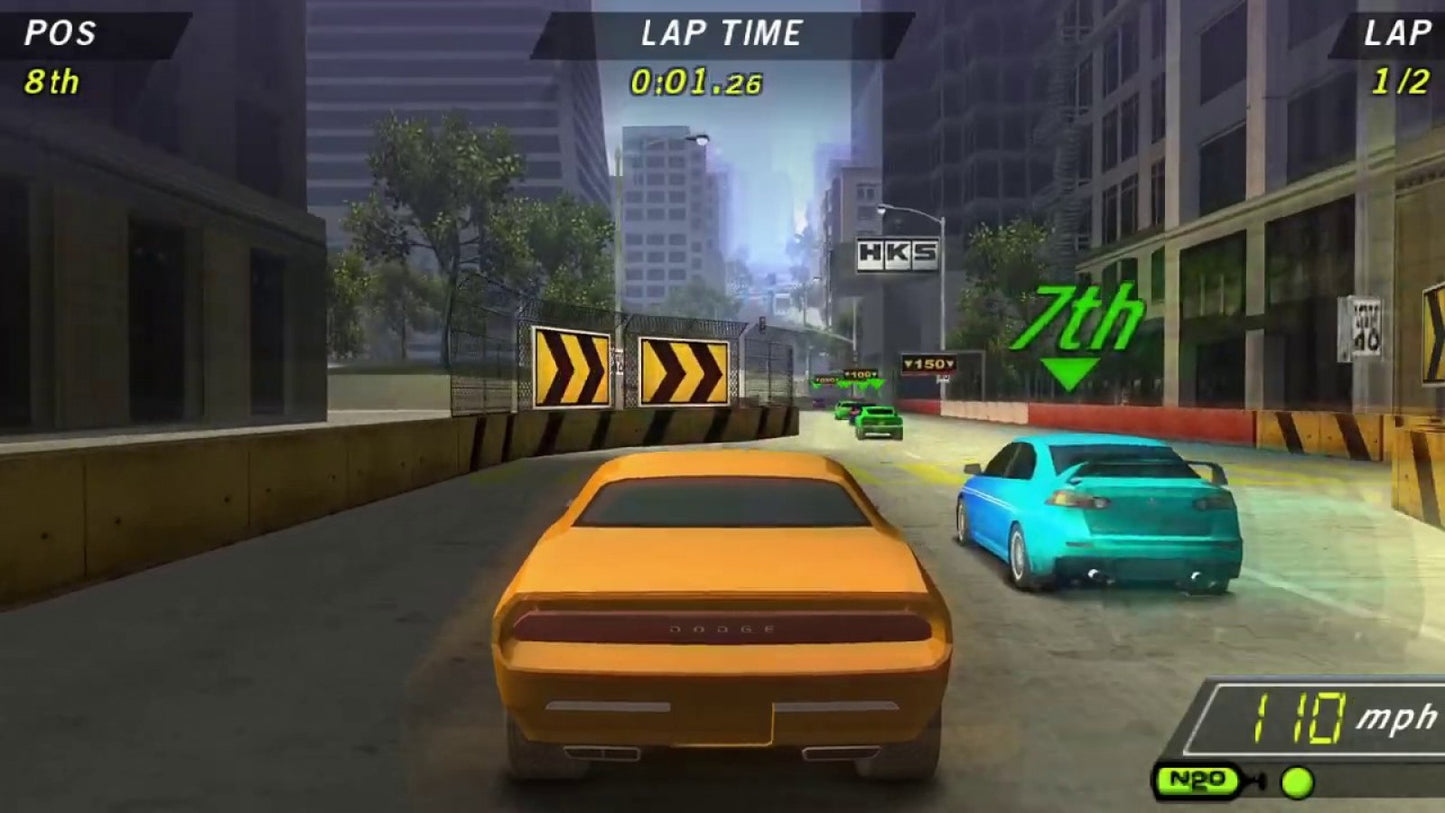 Need for Speed Shift PlayStation Portable inspired design featuring realistic racing simulation aesthetic high performance sports cars professional circuit competition intense cockpit driving authentic motorsport atmosphere fast paced handheld racing action presentation gameplay 
