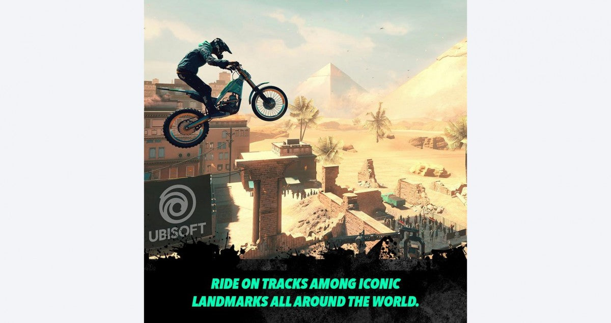 Trials Rising – Nintendo Switch (NS) gameplay image for video game for NS