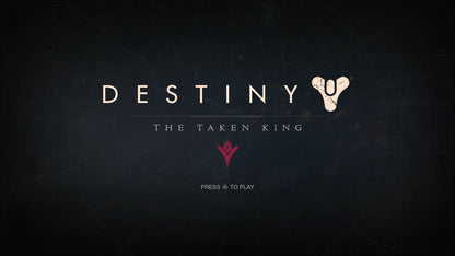 Destiny: Taken King [Legendary Edition] title screen for Xbox One (XONE) video game