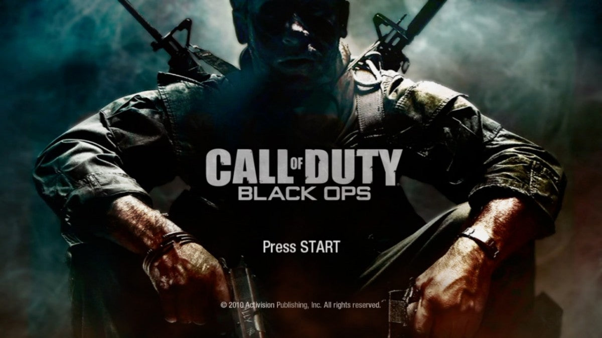 Call of Duty: Black Ops III title page for Xbox 360 (X360) first-person shooter video game