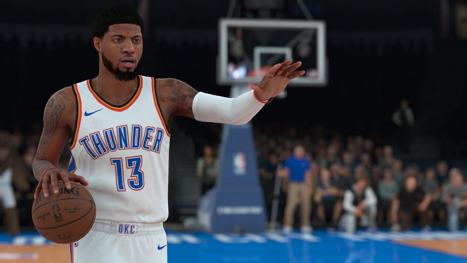 NBA 2K18 – PlayStation 4 (PS4) video game gameplay, basketball sports simulation game.