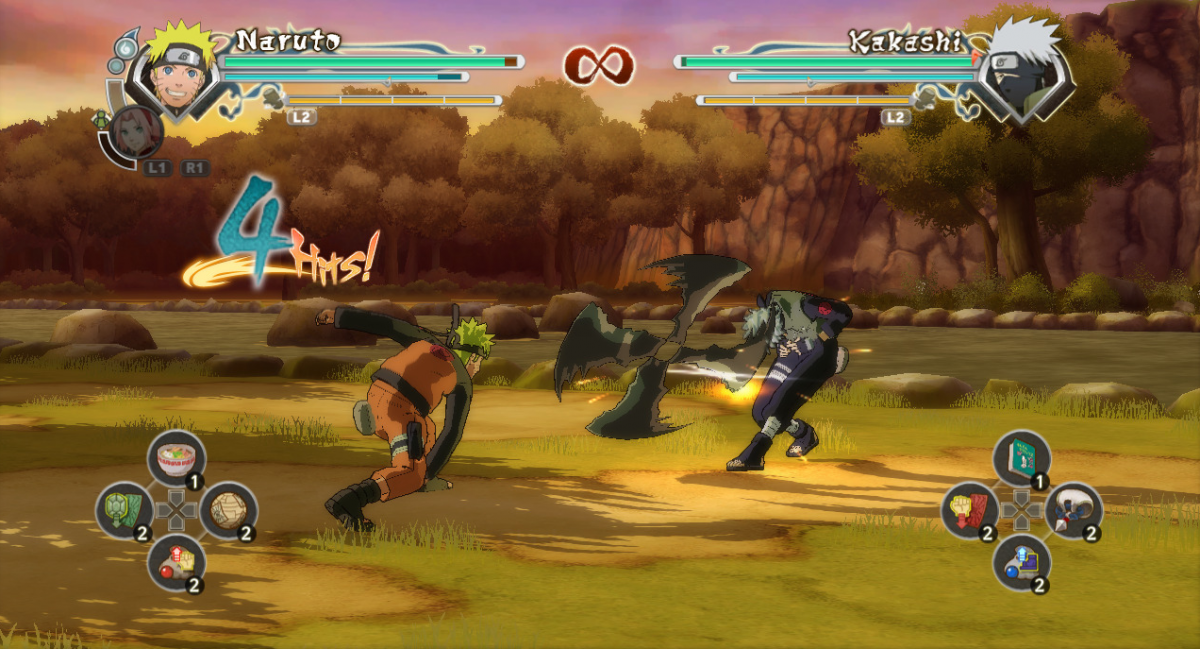 Naruto Shippuden: Ultimate Ninja Storm 2 gameplay for PlayStation 3 (PS3) video game