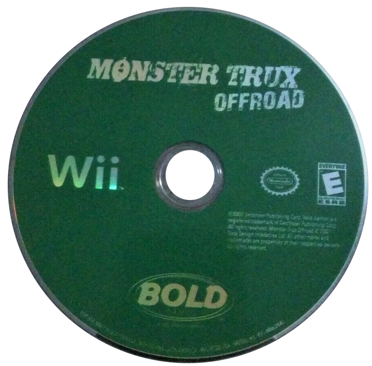 Monster Trux Offroad – Nintendo Wii (Wii) off-road monster truck racing arcade sports video game disc