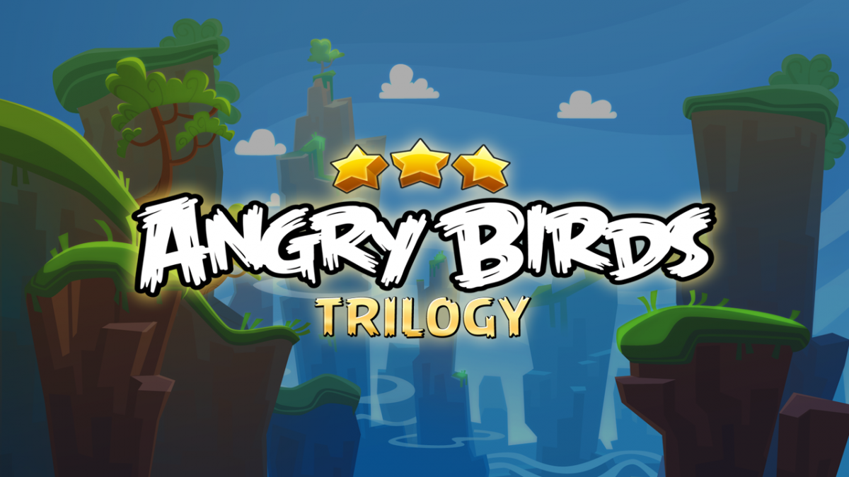 Angry Birds Trilogy screen art for Nintendo Wii U (WiiU) video game 