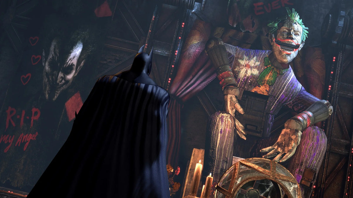 Batman Arkham City Game of the Year Edition Greatest Hits PlayStation 3 PS3 video game featuring Batman action adventure gameplay open world exploration stealth combat missions Gotham City villains and iconic DC Comics characters retro video game PlayStation 3 collection collectible gaming appeal gameplay