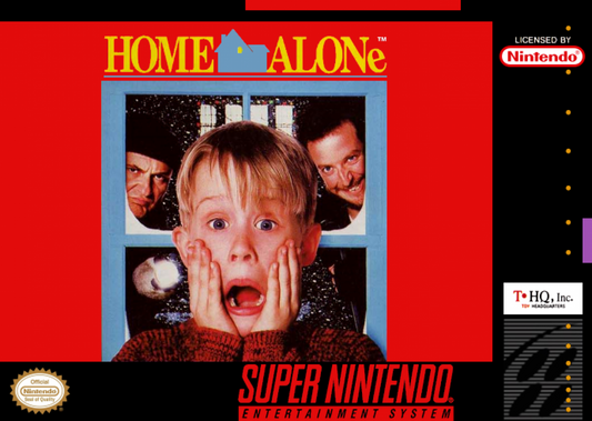 Home Alone cover art for Super Nintendo Entertainment System (SNES) video game
