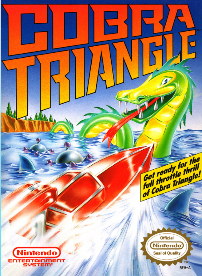 Cobra Triangle cover art for Nintendo Entertainment System NES retro video game