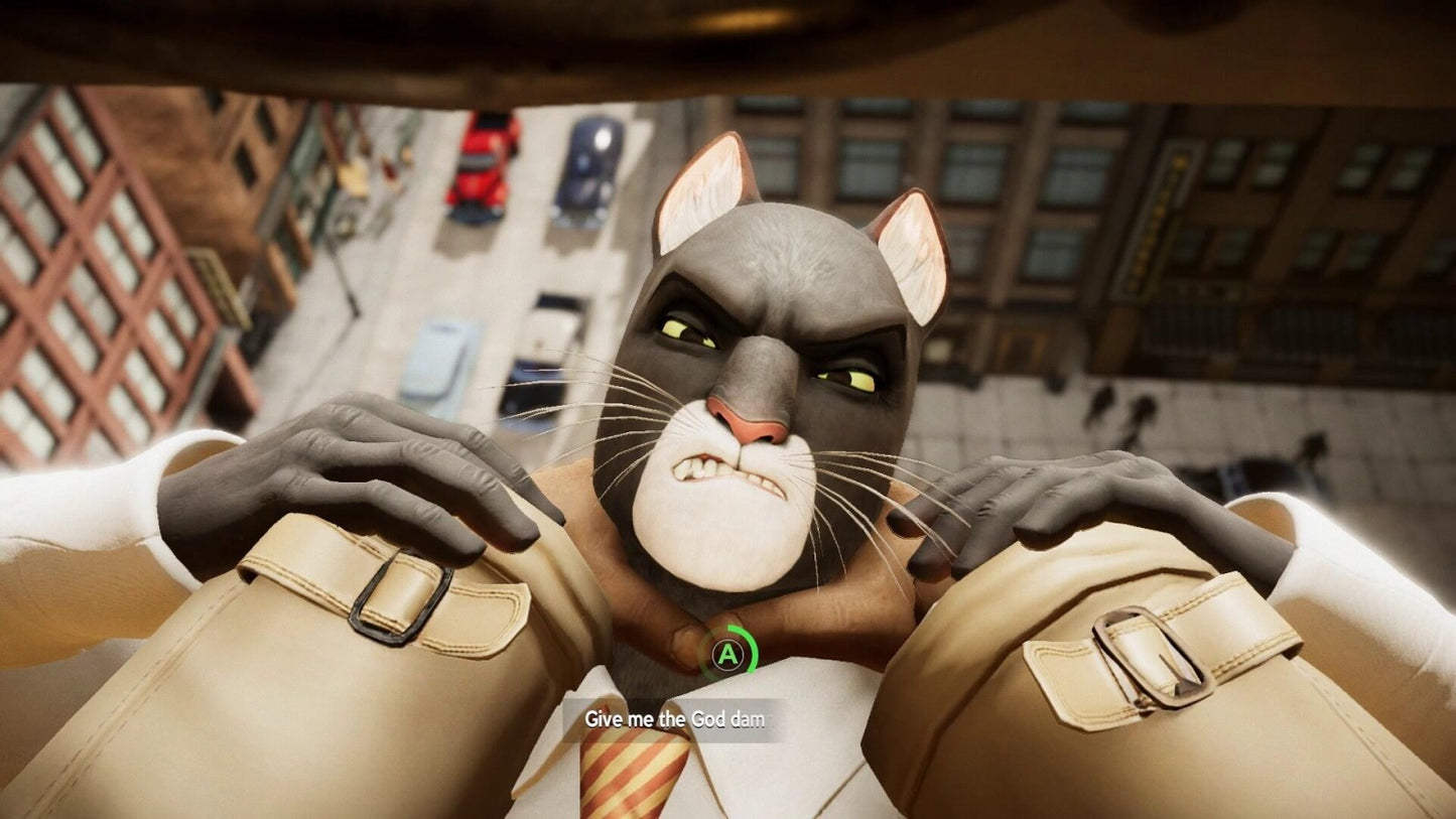 Blacksad Under the Skin Limited Edition gameplay image for Nintendo Switch NS video game