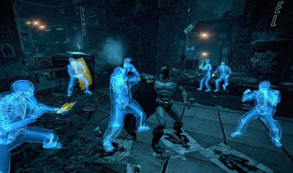 Batman: Arkham City – Game of the Year Edition Platinum Hits edition for Xbox 360 action adventure superhero game featuring Batman and Joker bonus DLC content rated T for Teen gameplay 