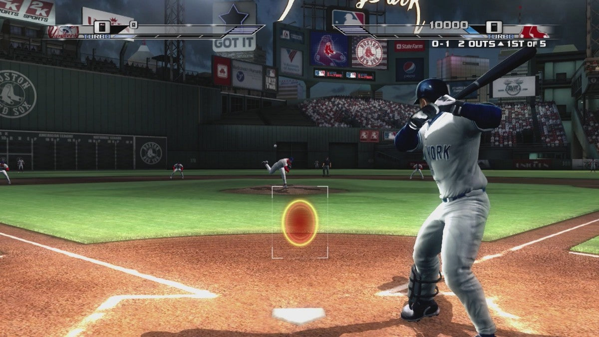 The Bigs 2 gameplay for Xbox 360 (X360) arcade-style baseball video game