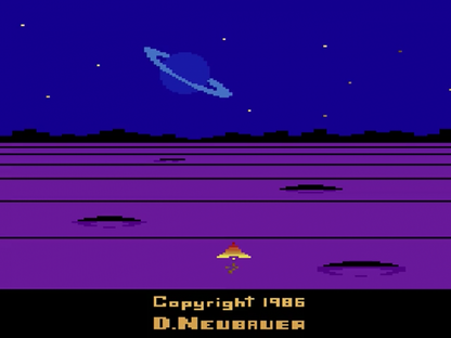 Solaris retro Atari 2600 video game featuring sci fi space combat, open world exploration, arcade shooter gameplay and classic Atari console adventure - gameplay