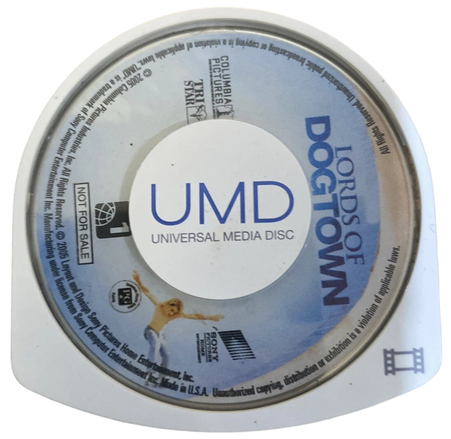 Lords of Dogtown UMD disc for PlayStation Portable (PSP) drama film