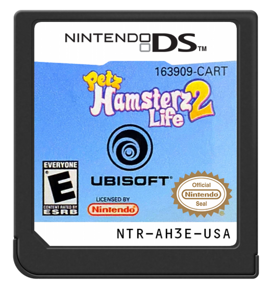 Petz: Hamsterz Life 2 cartridge for Nintendo DS (DS) hamster pet care simulation video game