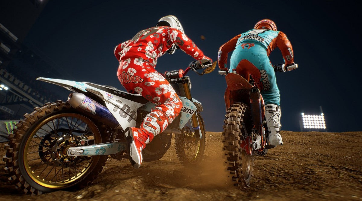 Monster Energy Supercross 2 gameplay for Xbox One (XONE) racing video game