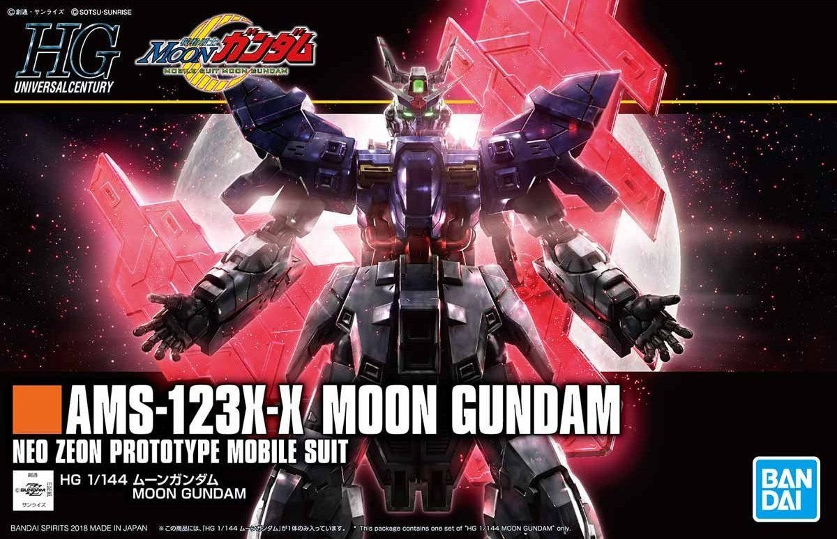 Gundam HGUC #215 Moon Gundam 1/144 model kit