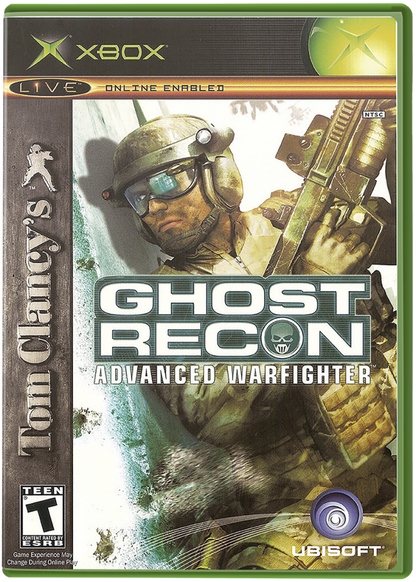 Tom Clancys Ghost Recon Advanced Warfighter cover art for Xbox video game