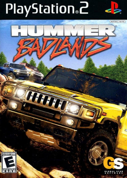 Hummer Badlands cover art for PlayStation 2 (PS2) video game