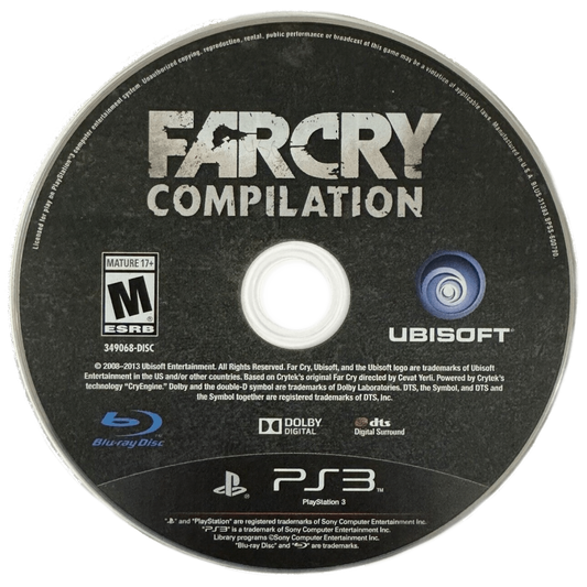 Far Cry Compilation disc for PlayStation 3 (PS3) video game