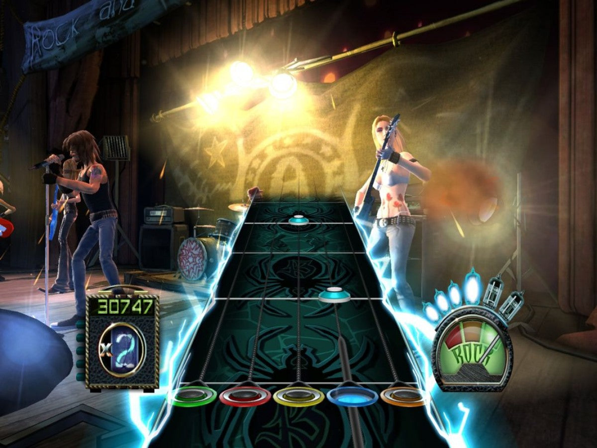 Guitar Hero: Aerosmith gameplay for Nintendo Wii (Wii) video game