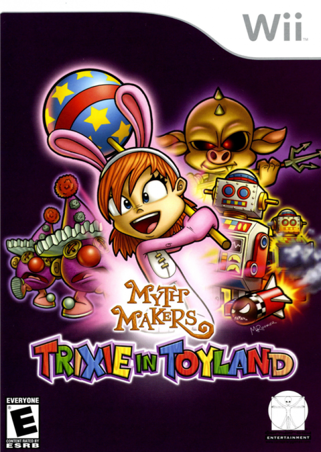 Myth Makers: Trixie in Toyland – Nintendo Wii (Wii) fantasy platformer adventure video game cover art