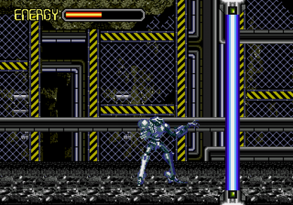 Heavy Nova Sega Genesis retro video game fighting game gameplay (1991)