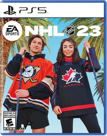  NHL 23 – PlayStation 5 (PS5) Front cover Box Art for this Playstation 5 Video game