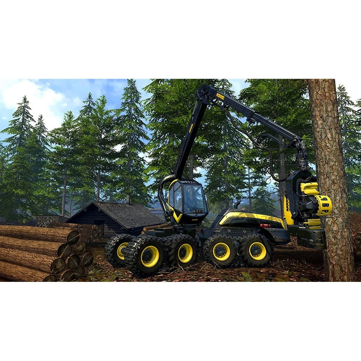 Farming Simulator 15 gameplay for Xbox One (XONE) farming simulation video game