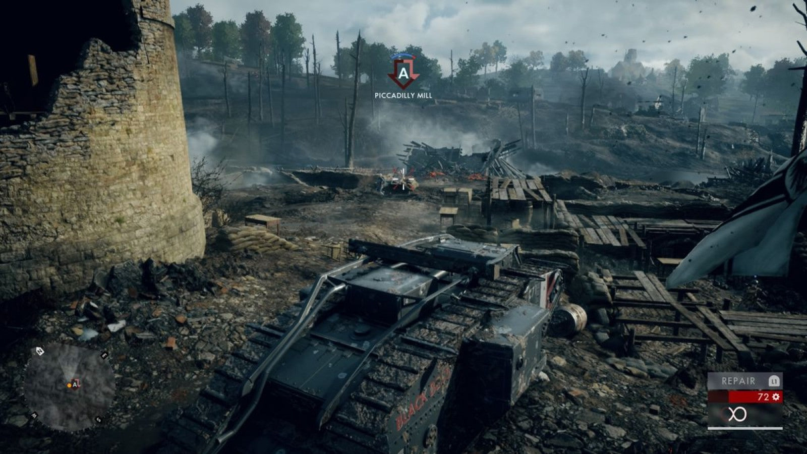 Battlefield 1 gameplay for PlayStation 4 (PS4) first-person World War I shooter video game