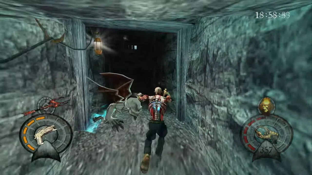 Shadow Man 2econd Coming PS2 Sony PlayStation 2 action adventure horror game third person combat supernatural powers voodoo themed story exploration dark atmosphere Acclaim Entertainment retro gaming PlayStation 2 software video game title gameplay