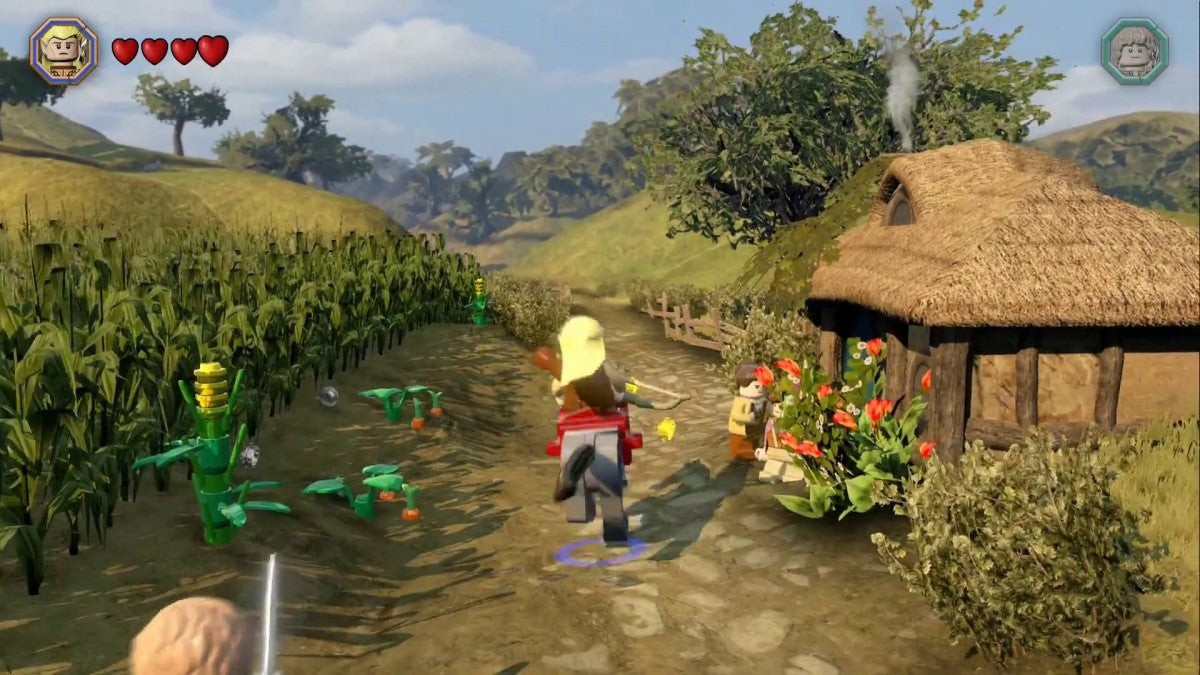 LEGO The Hobbit gameplay for PlayStation 3 (PS3) video game