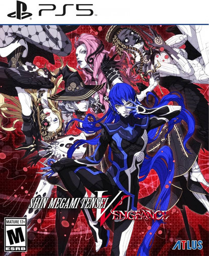 Shin Megami Tensei V Steelbook PS5 role-playing video game cover art.