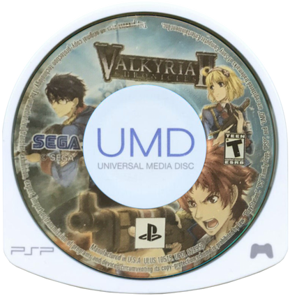 Valkyria Chronicles 2 – disc for PlayStation Portable (PSP) tactical role-playing game