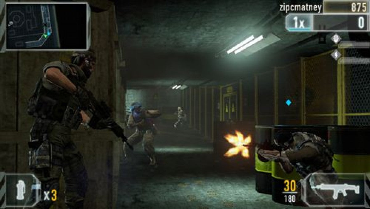 Unit 13 game for the PlayStation Vita featuring third person tactical shooter gameplay with mission based objectives cover mechanics stealth and action focused scenarios as an elite special operations unit completing high risk assignments around the world gameplay
