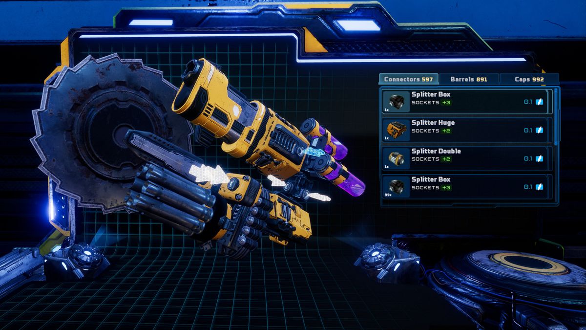 Mothergunship – PlayStation 4 (PS4) video game gameplay, action shooter game with chaotic gunfights and custom weaponry